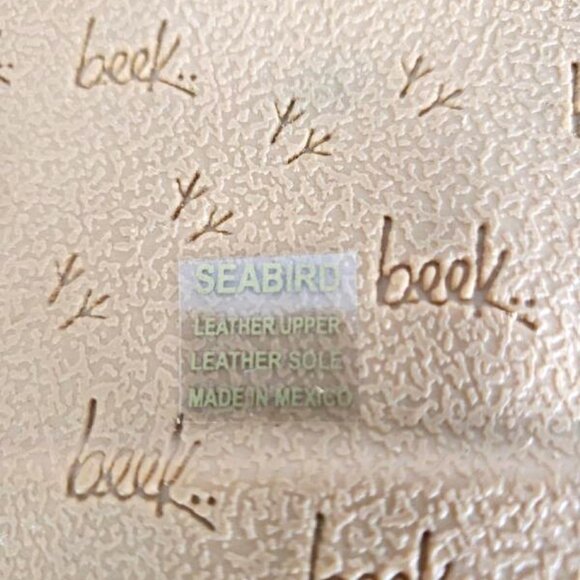 NEW Beek SEABIRD Leather Thong Sandals - 6 - Picture 5 of 6